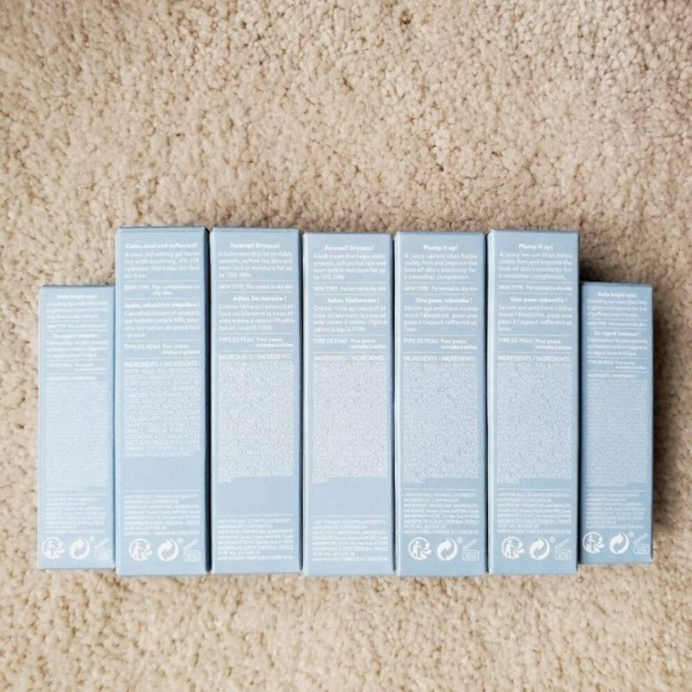 Laneige Water Bank Blue Hyaluronic Serum, Eye Cream, Gel Moisturizer Bundle NEW - Picture 2 of 3